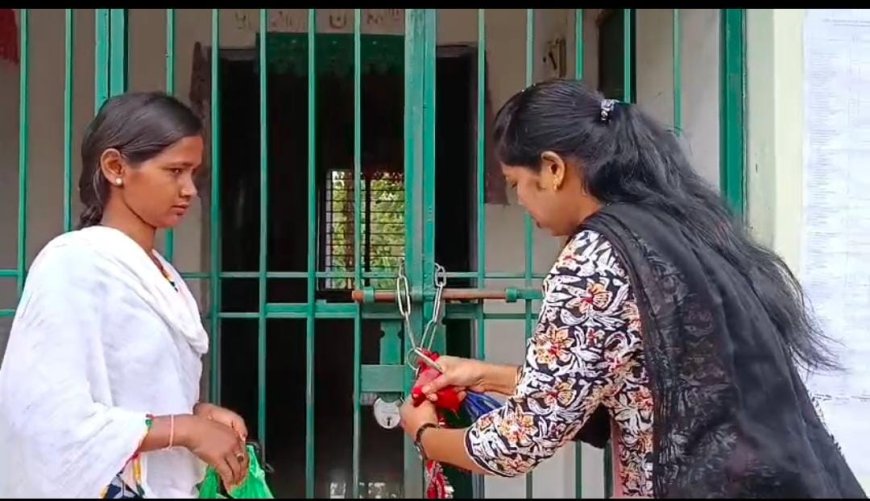 ମଣିପଦର ଅଙ୍ଗନବାଡି କର୍ମୀ ନିଯୁକ୍ତି ରେ ଅନିୟମିତତା ଅଭିଯୋଗ ରେ ଅଙ୍ଗନବାଡି କେନ୍ଦ୍ରରେ ତାଲା ପକାଇଲେ ଉତ୍ୟକ୍ତ ଅଞ୍ଚଳ ବାସୀ l
