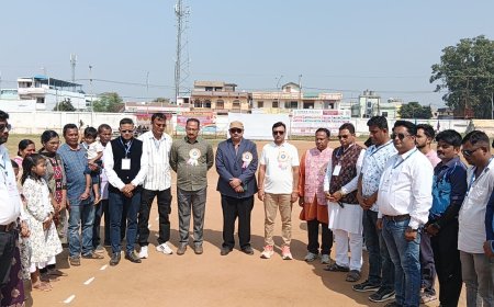 ଭବାନୀପାଟଣା ଲାଲ ବାହାଦୁର ଶାସ୍ତ୍ରୀ ଷ୍ଟାଡିୟମ ଠାରେ ଉଦଘାଟିତ ହେଲା ଶମ୍ଭୁ ମେମୋରିଆଲ କ୍ରିକେଟ୍ ଟୁର୍ଣ୍ଣାମେଣ୍ଟ।