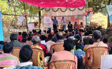 ତୁରୁଞ୍ଜି ଗ୍ରାମରେ କାବେରୀ କମ୍ପାନୀର ମେଗା ମିଟିଙ୍ଗ ଅନୁଷ୍ଠିତ ।