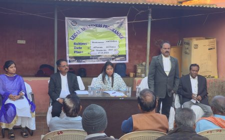 ଝରିଗାଁ ଜେଏମଏଫସି କୋର୍ଟରେ ଆଇନ ସଚେତନତା ଶିବିର ଅନୁଷ୍ଠିତ ।