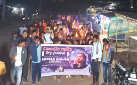 ଜଟାବାଳ ଠାରେ ହ୍ୟୁମାନ ସାଗରଙ୍କ ସ୍ମୃତିରେ ଖ୍ରୀଷ୍ଟିଆନ ସମ୍ପ୍ରଦାୟ ପକ୍ଷରୁ କ୍ୟାଣ୍ଡେଲ ଶୋଭାଯାତ୍ରା ।