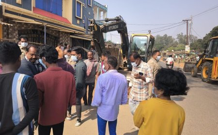 ଜବରଦଖଲକାରୀଙ୍କୁ ଦୁଇଦିନ ଭିତରେ ଜାଗା ଖାଲି କରିବାକୁ ପ୍ରଶାସନର ଚେତାବନୀ ।