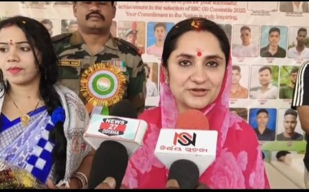 ଭବାନୀପାଟଣା ଯବାନ ଫିଜିକାଲ ଏକାଡେମୀ ଆନୁକୂଲ୍ୟରେ ନୂତନ ନିଯୁକ୍ତି ପାଇଥିବା ଯବାନ ମାନଙ୍କୁ ସ୍ୱାଗତ ସମ୍ବର୍ଦ୍ଧନା ।