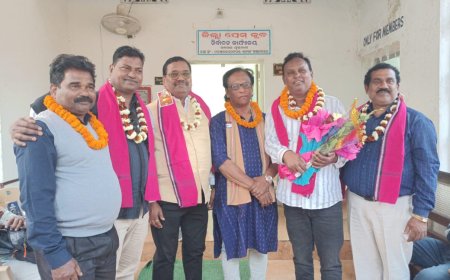 ବେଲେଟ୍ ମାଧ୍ୟମରେ ଜିଲ୍ଲା ପ୍ରେସ କ୍ଳବର କର୍ମକର୍ତା ଚୟନ ।