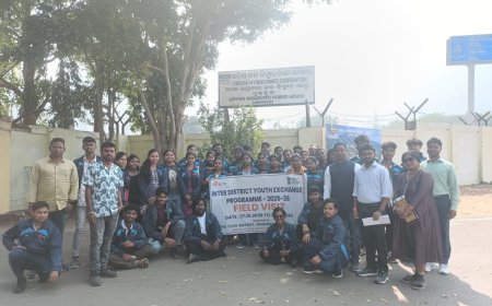 ଇନ୍ଦ୍ରାବତୀ ଜଳ ବିଦ୍ୟୁତ ପ୍ରକଳ୍ପ ପରିଦର୍ଶନ ଓ ଯୁବ ବିନିମୟ କାର୍ଯ୍ୟକ୍ରମ।