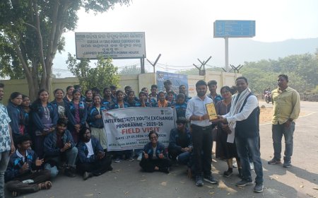 ଇନ୍ଦ୍ରାବତୀ ଜଳ ବିଦ୍ୟୁତ ପ୍ରକଳ୍ପ ପରିଦର୍ଶନ ଓ ଯୁବ ବିନିମୟ କାର୍ଯ୍ୟକ୍ରମ।