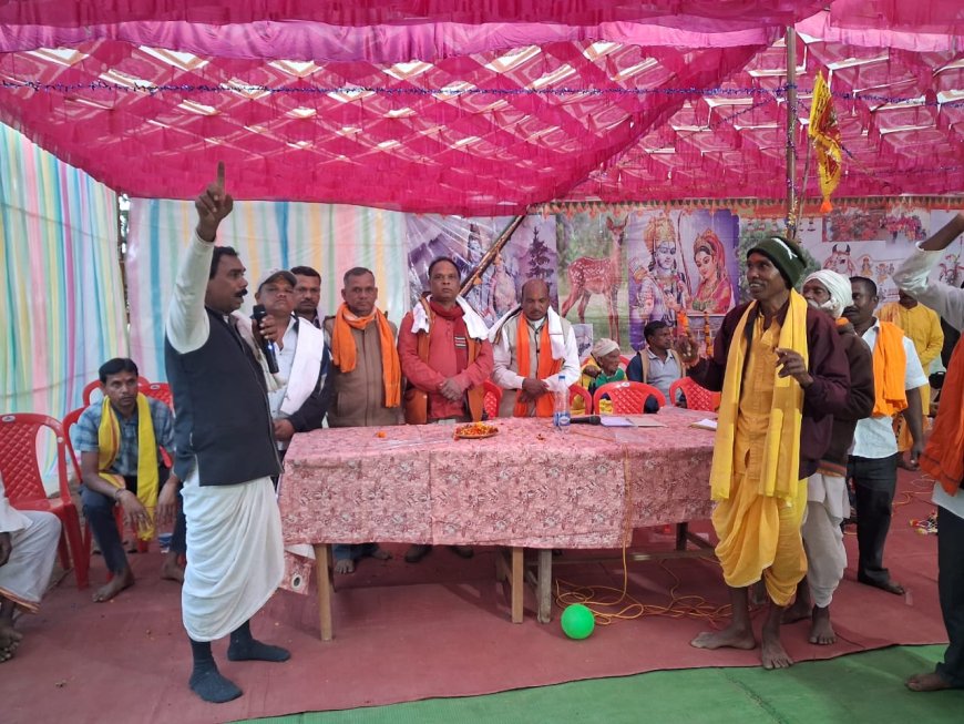 ପରଚିପାରା ଠାରେ ଗିରି ଗୋବର୍ଦ୍ଧନ ପୂଜା ଅନୁଷ୍ଠିତ ।