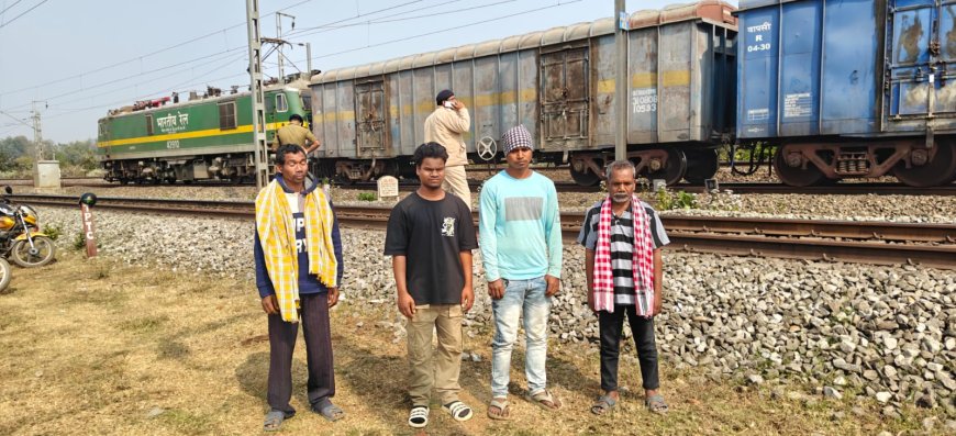 ରେଳ ଲାଇନରେ ଦୁର୍ଘଟଣା, ମୃତ ଯୁବକ ଉଦ୍ଧାର