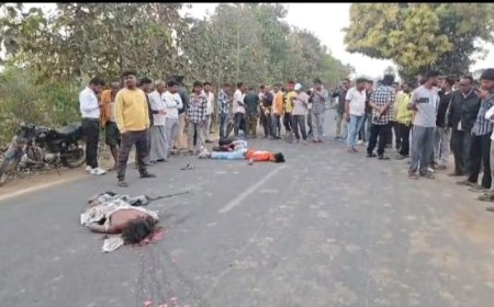 ଦୁଲକିବନ୍ଧ ଠାରେ ହାଇଓ୍ବା ଧକ୍କାରେ ଦୁଇ ବାଇକ୍ ଆରୋହୀ ମୃତ ଜଣେ ଗୁରୁତର