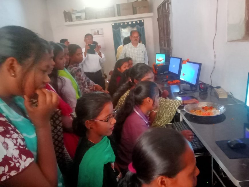 MCKS ସଂଗଠନ ତରଫରୁ କମ୍ପ୍ୟୁଟର ତାଲିମ କେନ୍ଦ୍ର ଉଦଘାଟିତ।