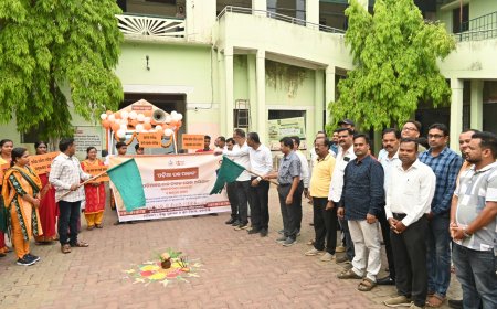 ଓଡ଼ିଆ ପକ୍ଷ ପାଳନ ଅବସରରେ ଓଡ଼ିଆ ନାମ ଫଳକ ଅଭିଯାନ ଓ ସଚେତନତା ପଦଯାତ୍ରା।