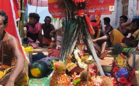 ସମ୍ଭୁ ନଗର ଭୋଇଗୁଡା ଛକ ନିକଟରେ ଚୈତ୍ର ପର୍ବ କାମନା ଦଣ୍ଡ ବ୍ରତ ଅନୁଷ୍ଠିତ,