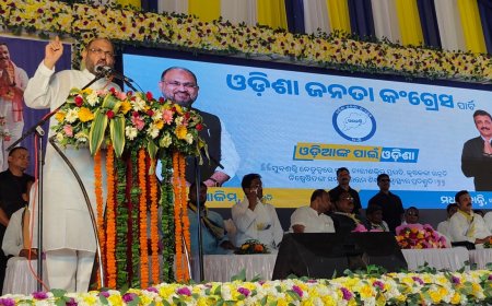 ଭବାନିପାଟଣା ରେ ନବ ଗଠିତ ଓଡ଼ିଶା ଜନତା କଂଗ୍ରେସ ଦଳର ଏକ ବିରାଟ ଜନ ସମାବେଶ କାର୍ଯ୍ୟକ୍ରମ   "ନୂଆ ଦଳ ନୂଆ ସମ୍ଭାବନା"