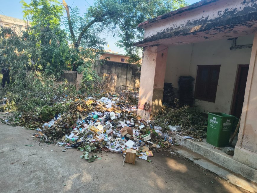 କେସିଙ୍ଗା ଗୋଷ୍ଠୀ ସ୍ୱାସ୍ଥ୍ୟ କେନ୍ଦ୍ରର ଶୌଚାଳୟ ଅପରିଷ୍କାର, ରୋଗୀଙ୍କ ମଧ୍ୟରେ ଅସନ୍ତୋଷ