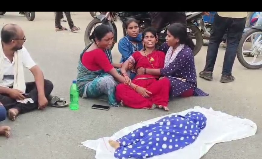 ରକ୍ତ ଅଭାବରୁ ୩ ବର୍ଷର ଶିଶୁର ମୃତ୍ୟୁ ଅଭିଯୋଗ, ଧର୍ମଗଡ଼ ହସ୍ପିଟାଲ ସାମ୍ନାରେ ରାସ୍ତା ଅବରୋଧ