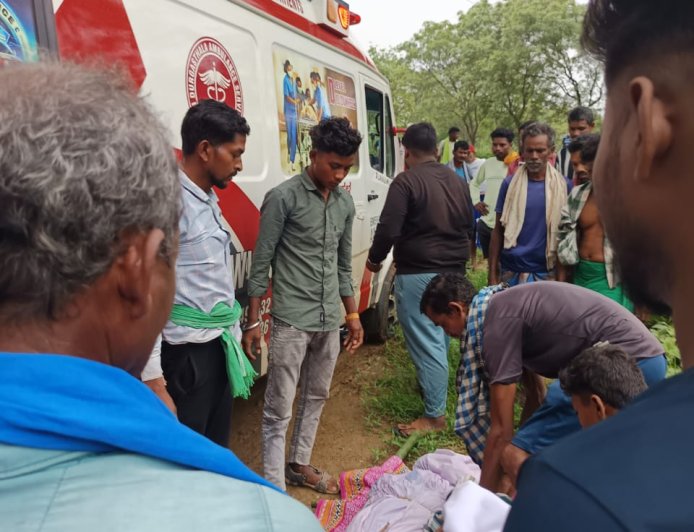 ଗାଁ କୁ ପହଞ୍ଚିଲା ଦାଦନ ଶ୍ରମିକ ତୁଳସୀଙ୍କ ମୃତ ଦେହ