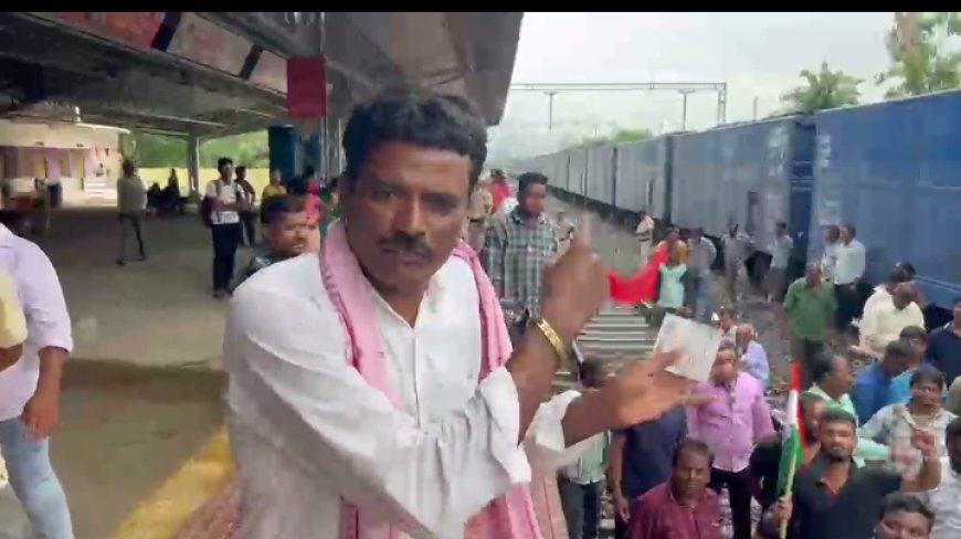 ନର୍ଲାରେ ୧୨ ଘଣ୍ଟିଆ ରେଳ ରୋକ ଆନ୍ଦୋଳନ, ରେଳ ଚଳାଚଳ ପ୍ରଭାବିତ ହେବାର ଆଶଙ୍କା