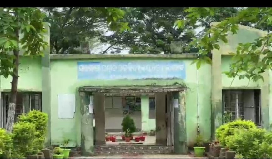 ଶ୍ରେଣୀଗୃହ ଛାତରୁ ଖସୁଛି ପ୍ଲାଷ୍ଟର : ବିପଦ ମଧ୍ୟରେ ପାଠପଢ଼ା, ପ୍ରଶାସନର ହସ୍ତକ୍ଷେପ ଦାବି