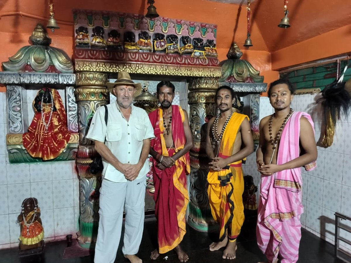 କେସିଙ୍ଗାର ଯୋଗମାୟା ପୀଠରେ ସ୍ପେନୀୟ ଗବେଷକ, ୧୮ ବର୍ଷ ପରେ ପୁଣି ଫେରିଲେ