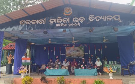 କେସିଙ୍ଗା ସରକାରୀ ବାଳିକା ଉଚ୍ଚ ବିଦ୍ୟାଳୟରେ ୮୦ତମ ସ୍ୱାଧୀନତା ଦିବସ: ଯୁବଶକ୍ତି ହିଁ ବିକଶିତ ଭାରତର ମୂଳ ଆଧାର