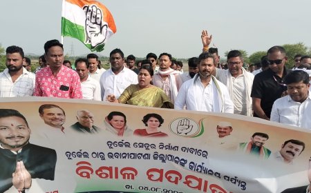 ୧୦୦ ଦିନର ଆନ୍ଦୋଳନ, ୩୦ କିଲୋମିଟର ପଦଯାତ୍ରା: ତୁରକେଲ ବ୍ରିଜ ଦାବିରେ ସରକାରଙ୍କୁ ଚେତାବନୀ